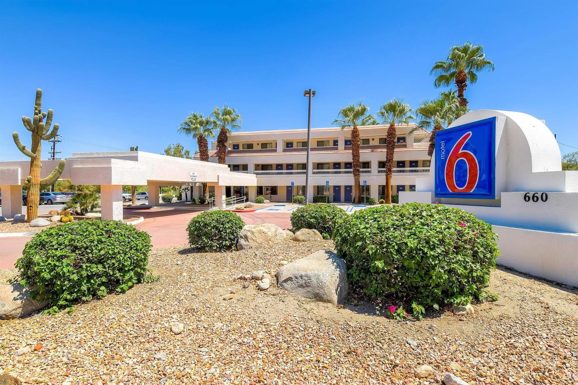 Motel 6-Palm Springs, Ca - Downtown Exteriér fotografie